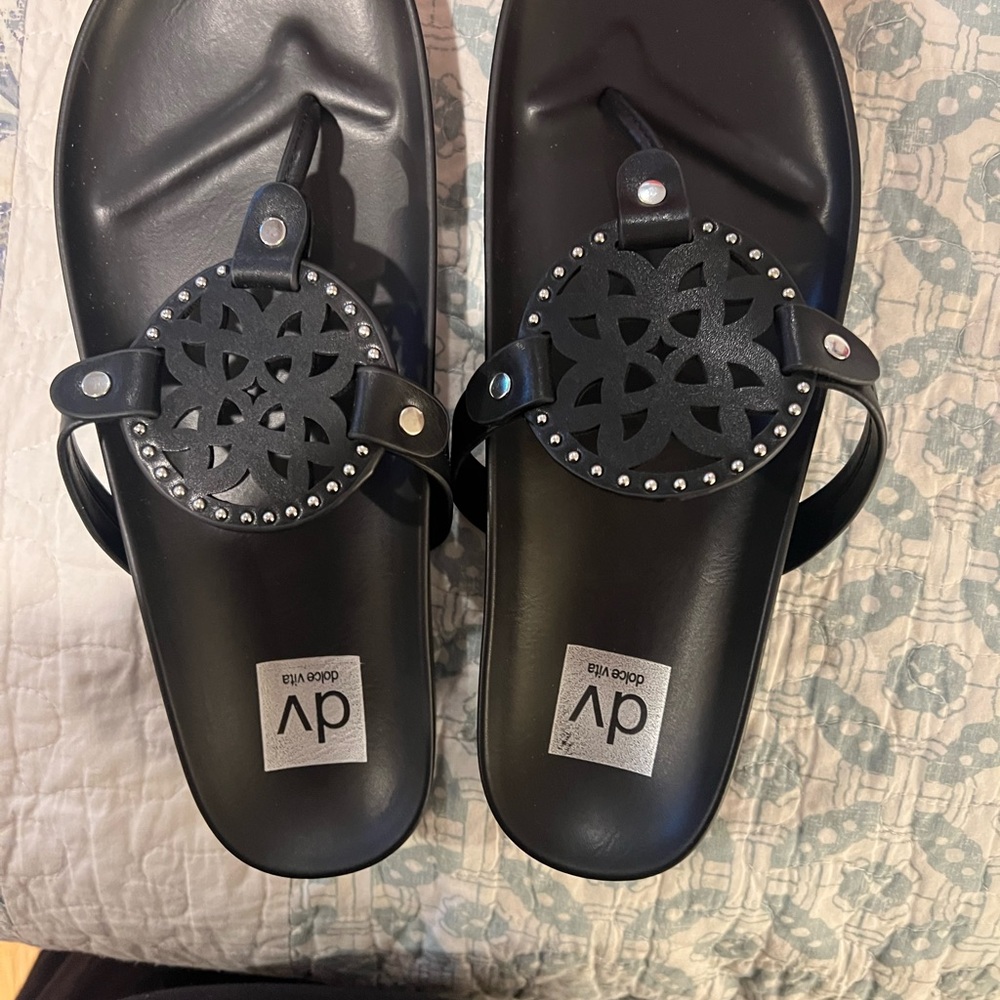 DV by Dolce Vita Black Sandals